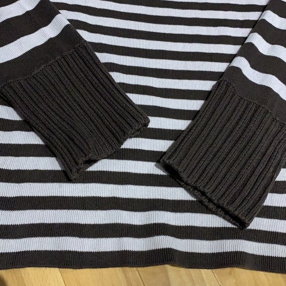 EUC RW&CO women’s Brown & Mauve Striped Turtleneck - size XL - Picture 17 of 17
